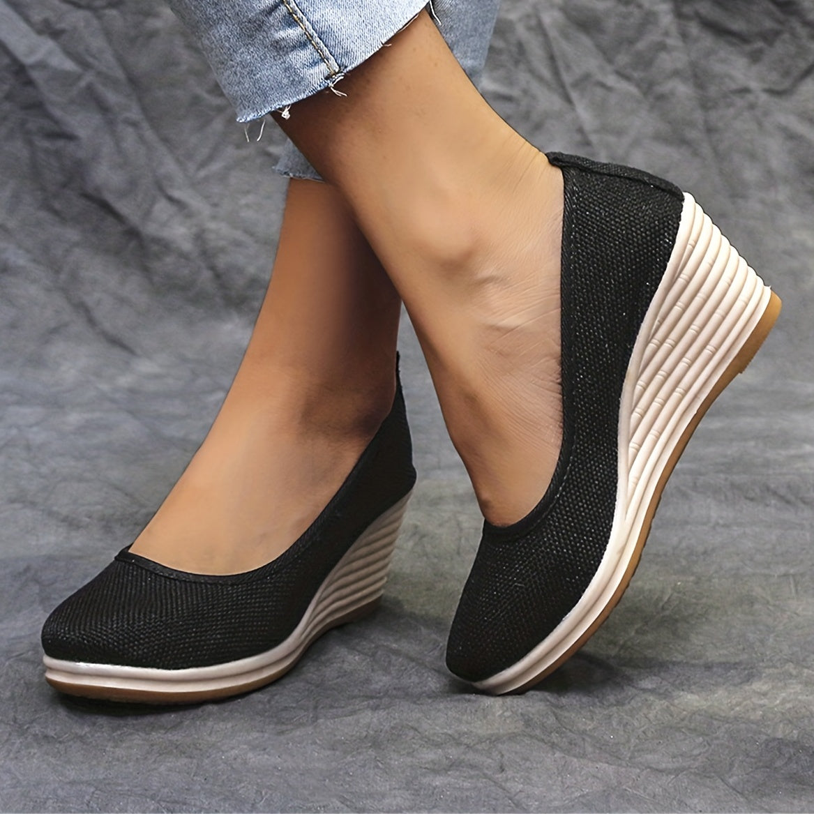 Sandrine™ – Chaussures compensées de soutien respirantes