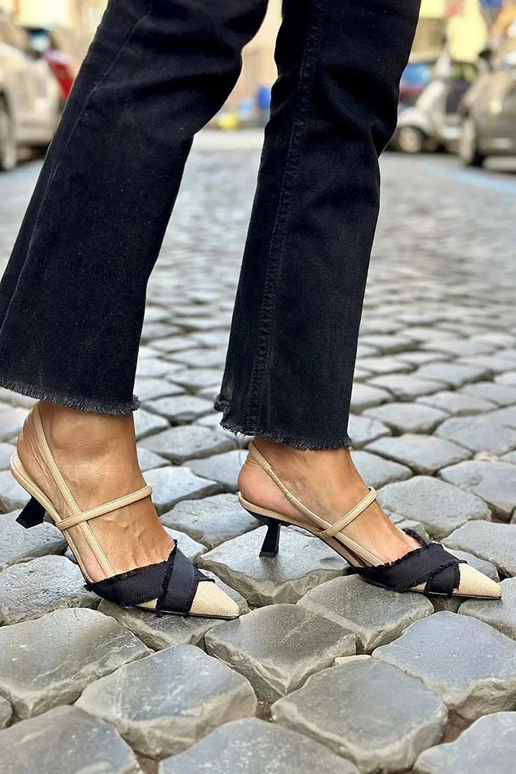 Florette | Escarpins Slingback Élegants