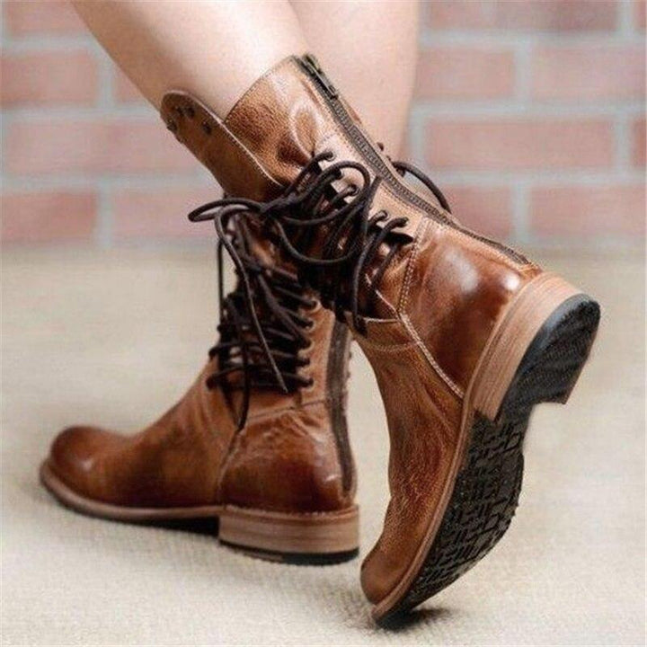 BREE™ | Bottes élégantes en cuir vegan