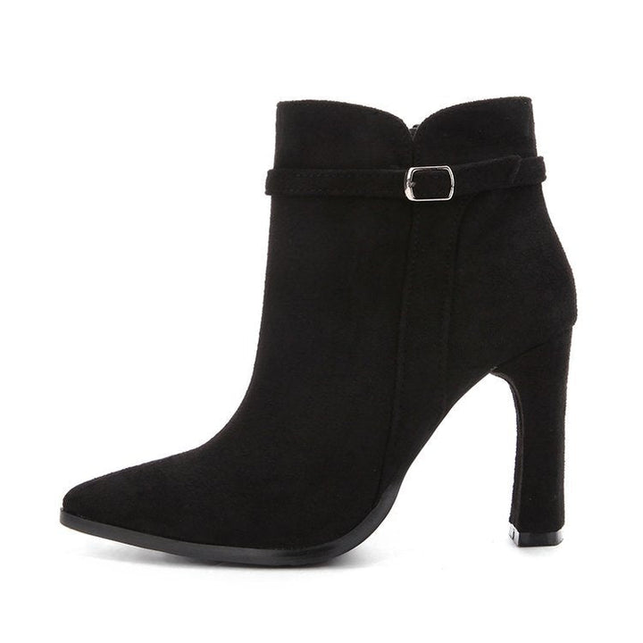 Éloriane – Bottines Élégantes à Talon Élancé