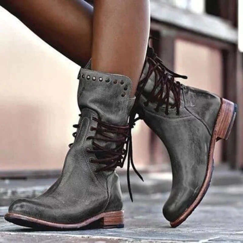 BREE™ | Bottes élégantes en cuir vegan