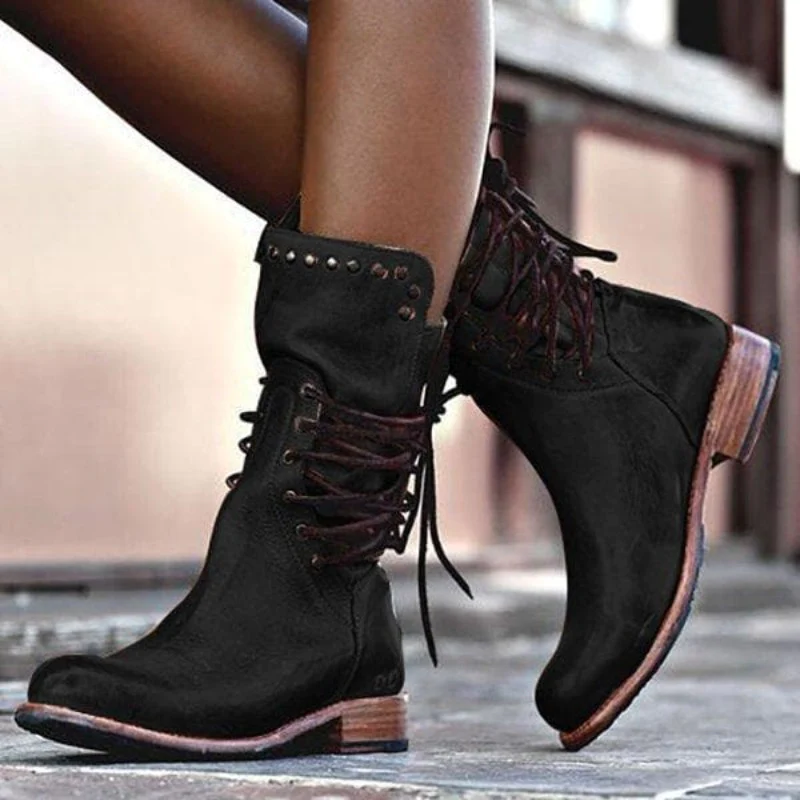 BREE™ | Bottes élégantes en cuir vegan
