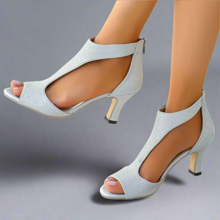 Heidrun | Sandales élégantes et confortables à talon