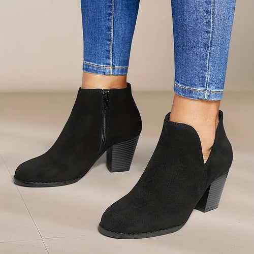 ALEXE™ | Bottines Féminines à Talons Larges