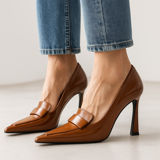 Maureline | Escarpins Élégance Sculptée