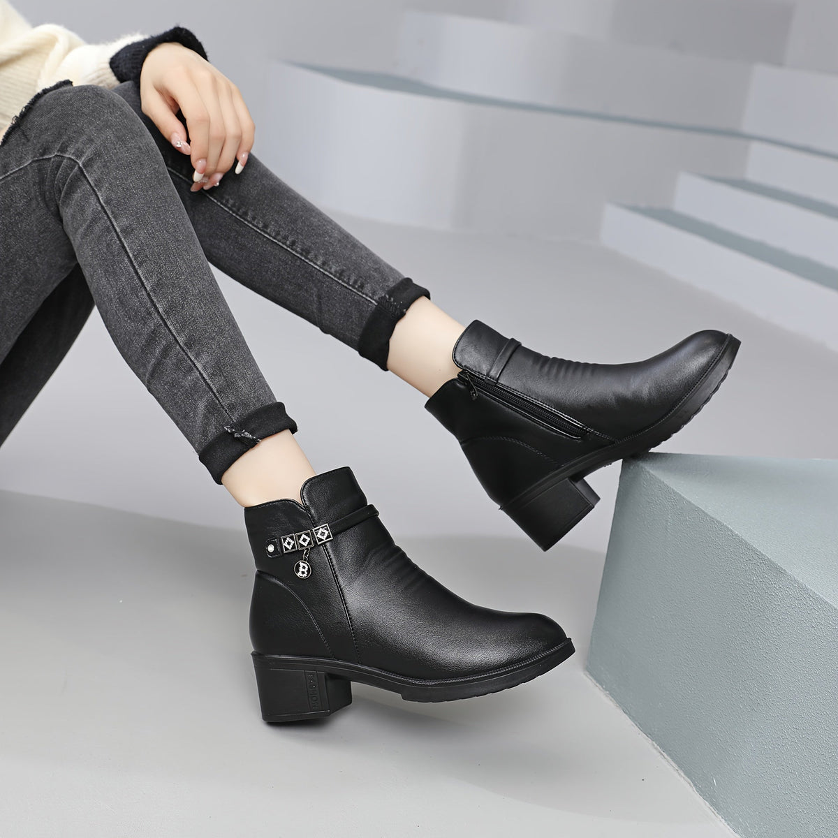 Noémie™ – Bottines confort d’hiver