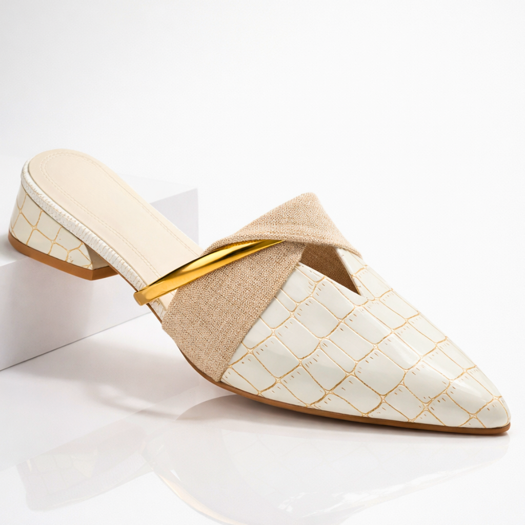 Seraphine | Mule Élégante à Bout Pointu