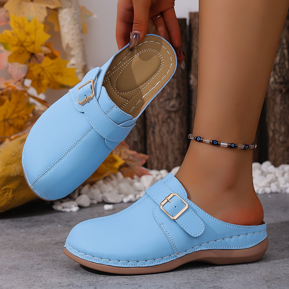 Velina | Sabots Boucle Confort Quotidien