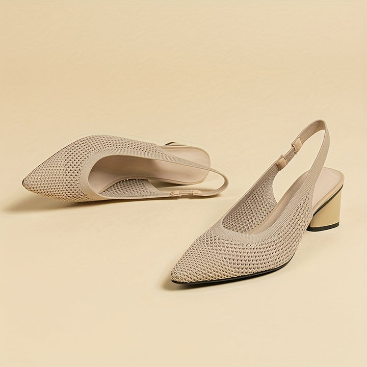 Liréa | Escarpins Slingback Maille Élégante