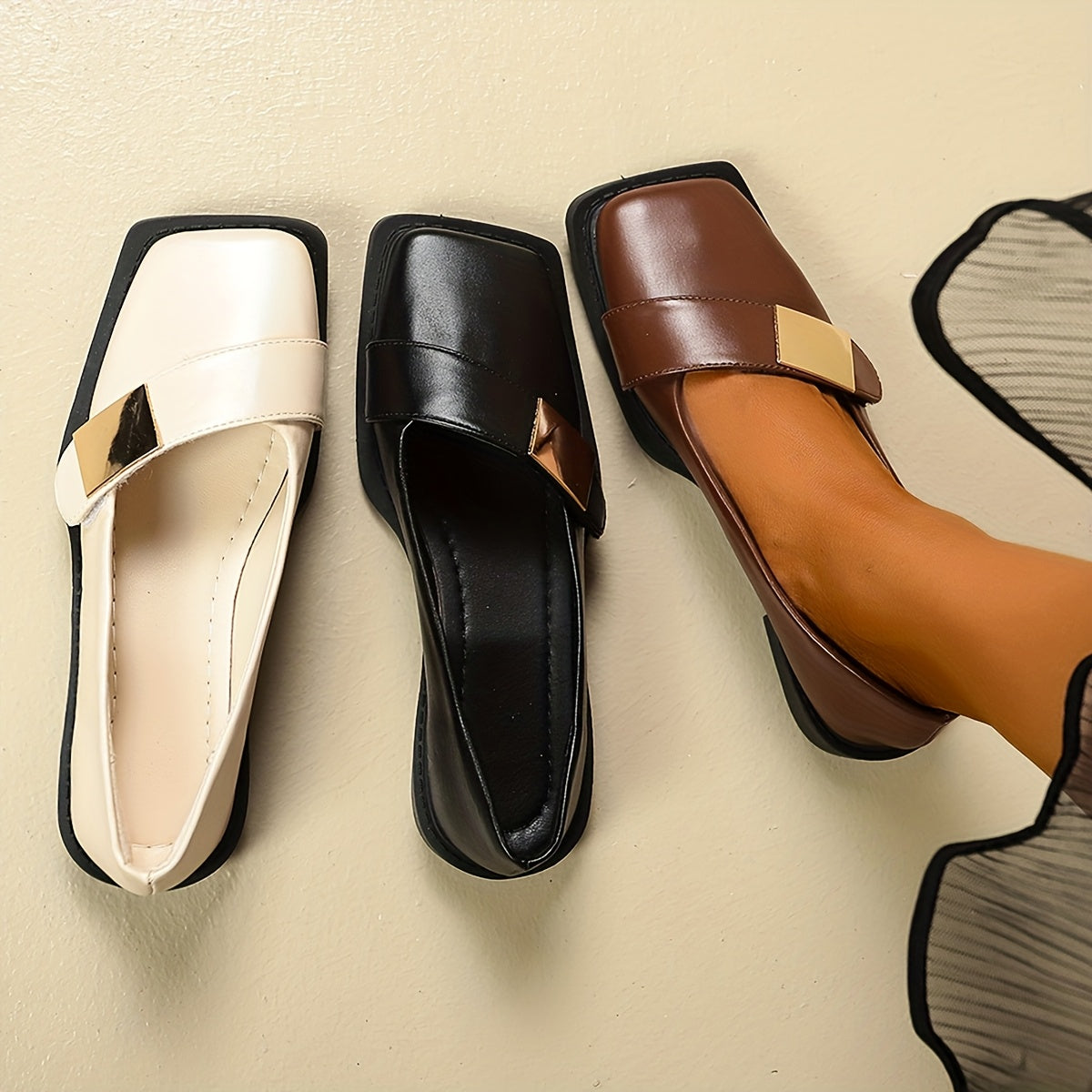 Danielle – Mocassins Élégants à Style Moderne