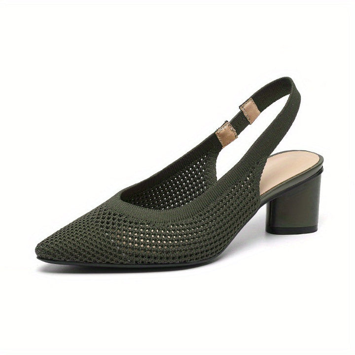 Liréa | Escarpins Slingback Maille Élégante