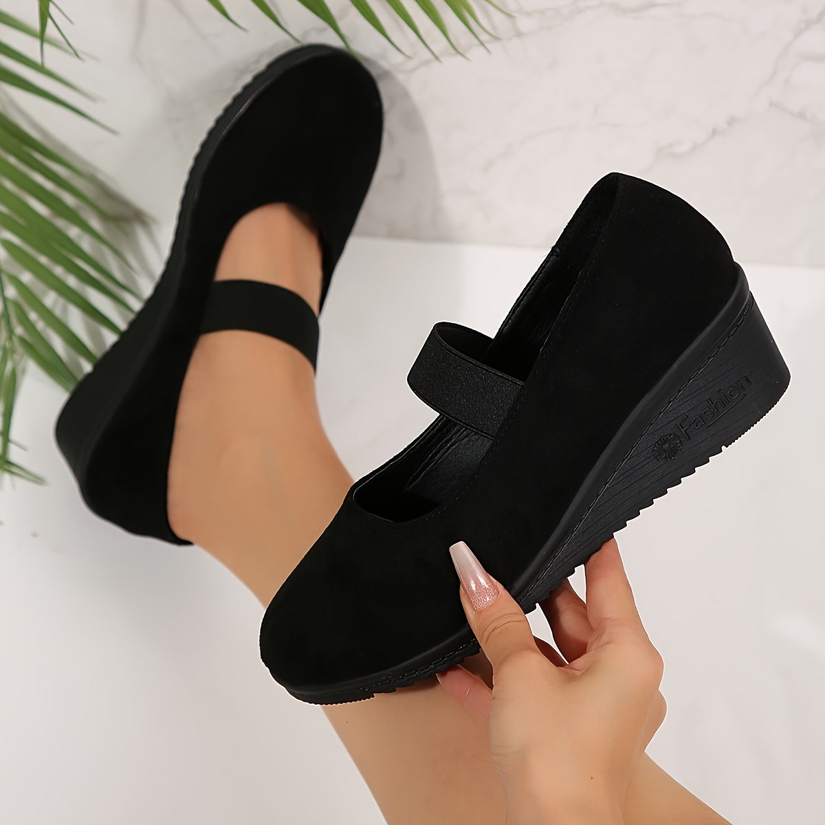 Arlette™ – Chaussures compensées confort absolu