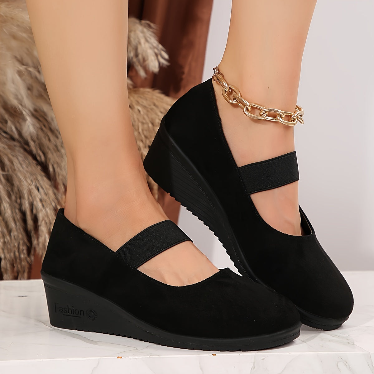 Arlette™ – Chaussures compensées confort absolu