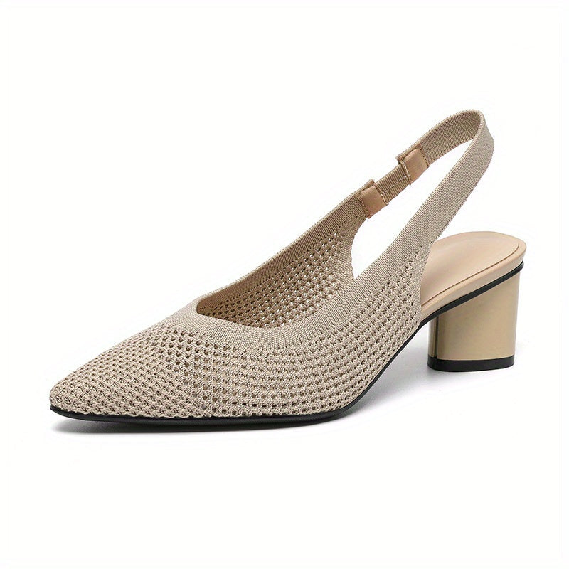 Liréa | Escarpins Slingback Maille Élégante