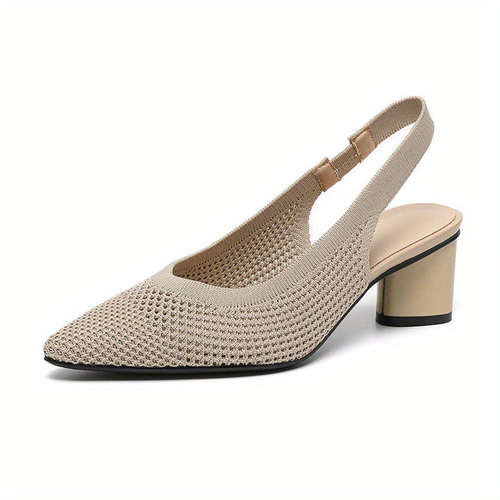 Liréa | Escarpins Slingback Maille Élégante
