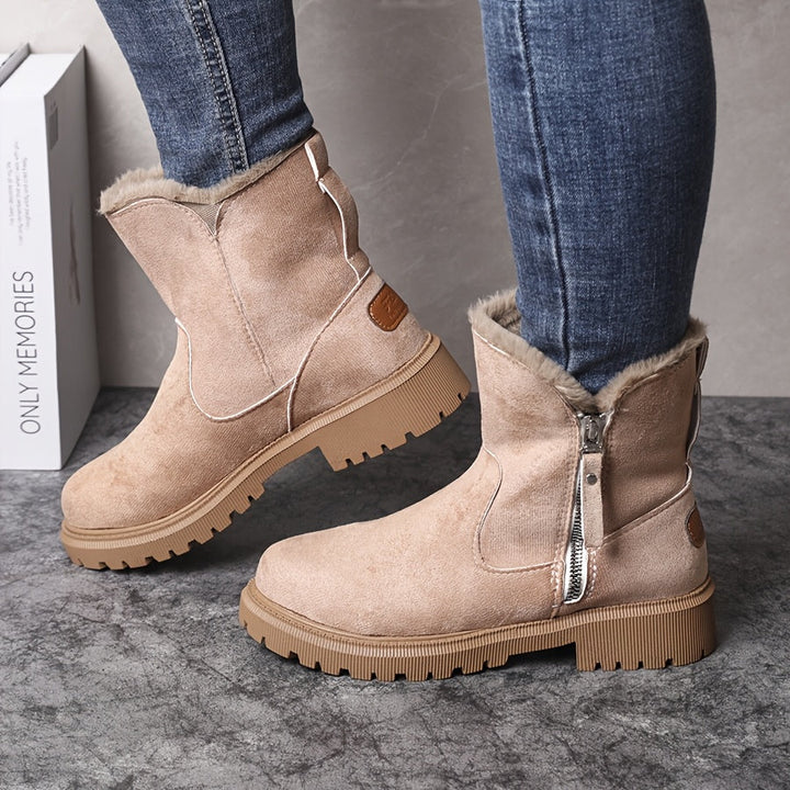 Maëlan | Bottines Chaudes à Doublure Confort