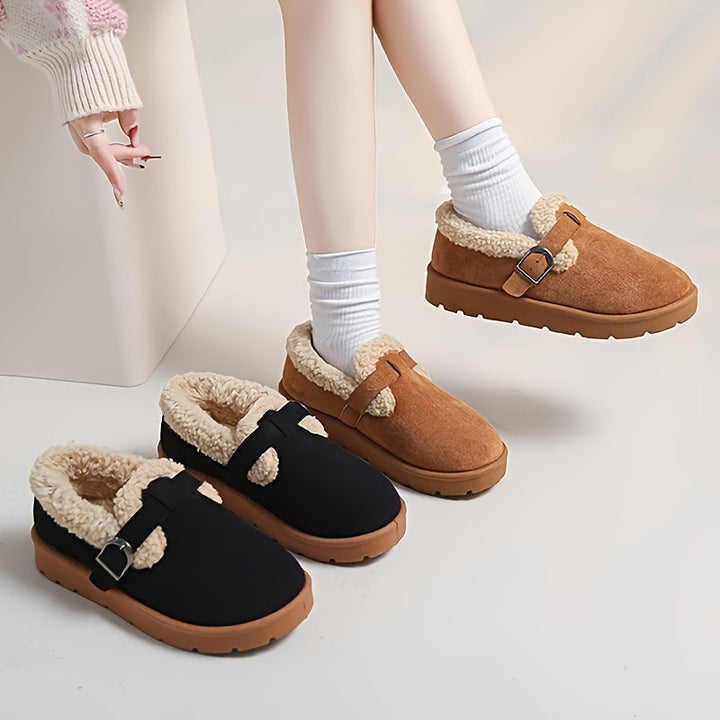 Lena | Bottines d’hiver douillettes à soutien ergonomique