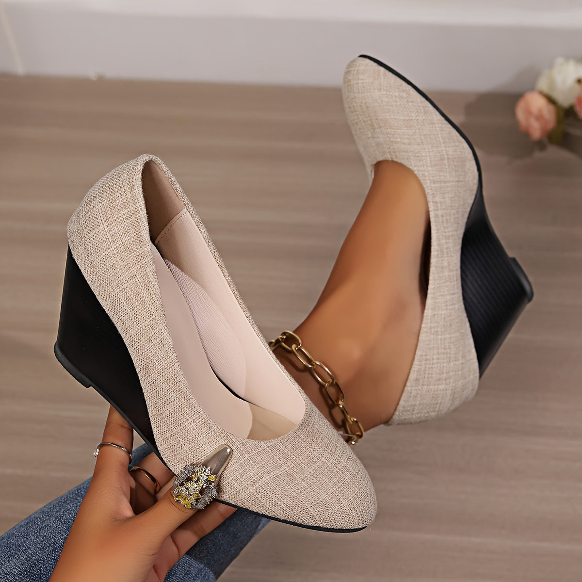 Françoise™ – La chaussure compensée qui allie élégance et bien-être