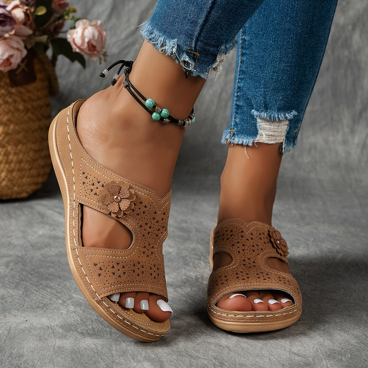 Selira | Sandales Confort Motif Élégant