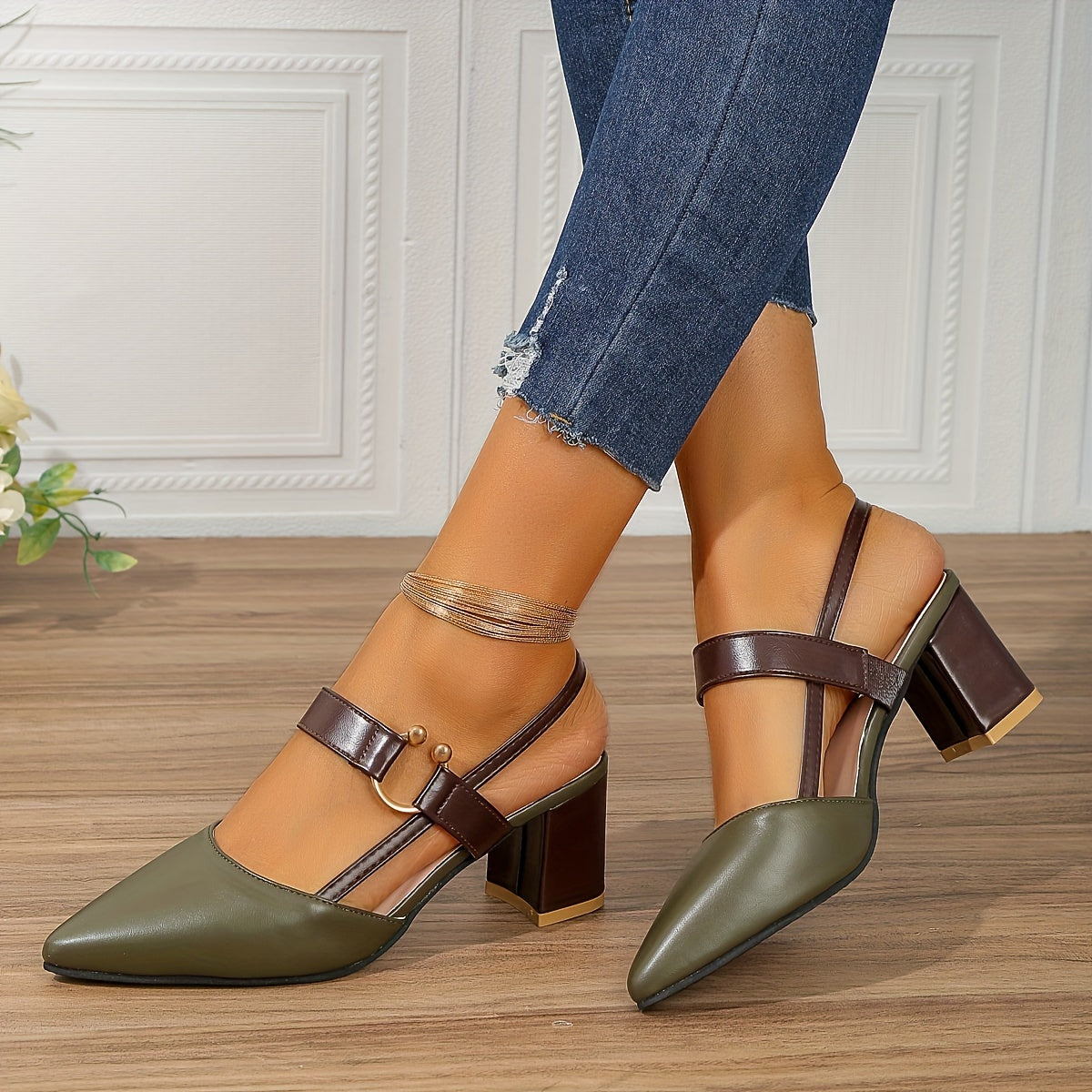 Claudette™ – Escarpins à bride élégants et confortables
