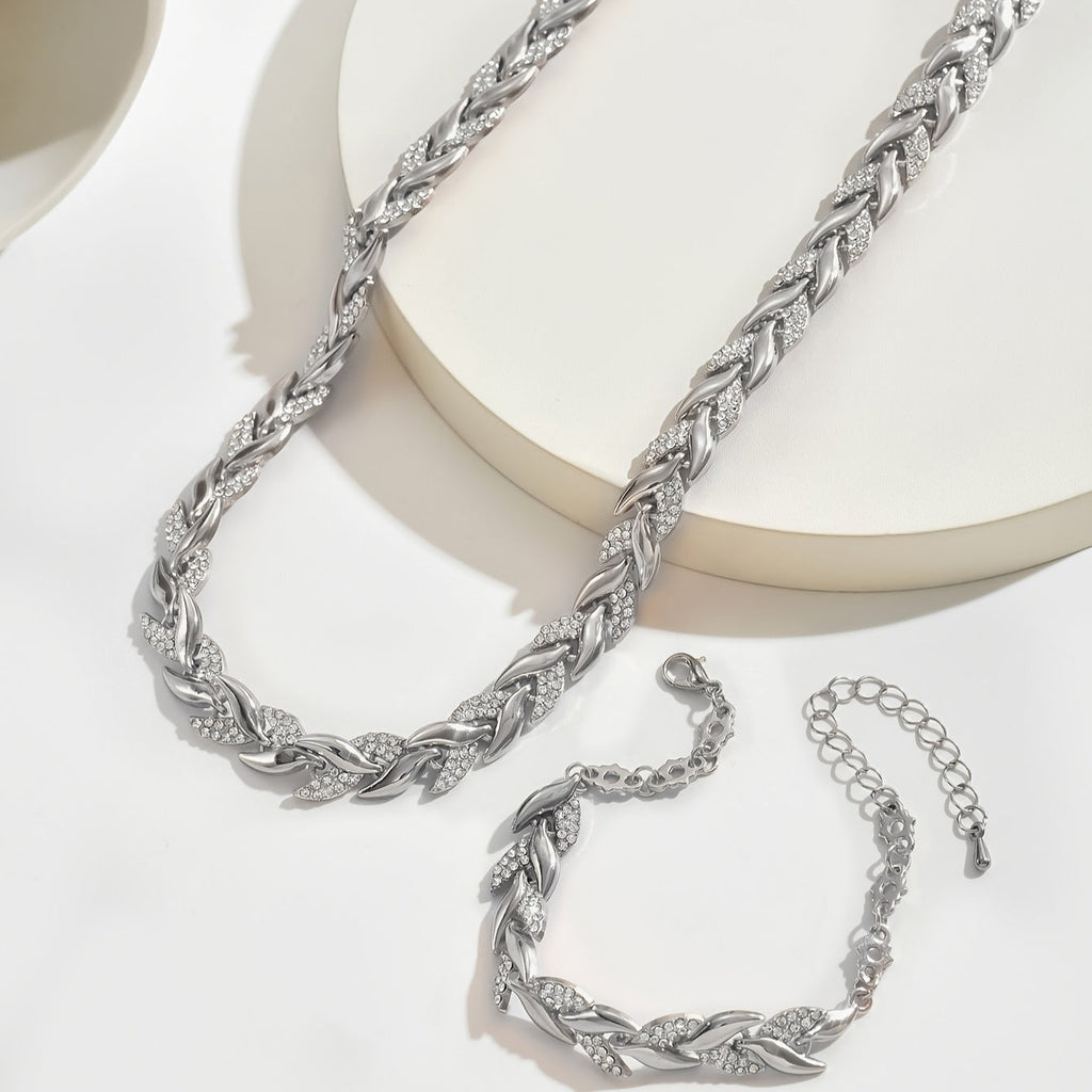 Melisande | Set Collier et Bracelet Brillant