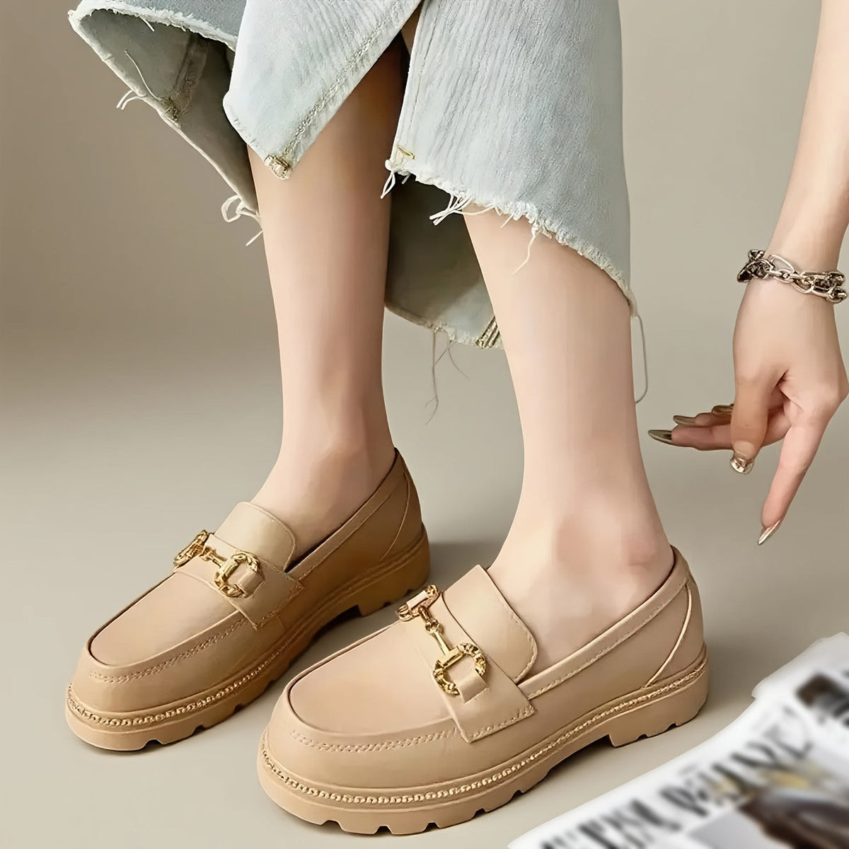 Noelle™ – Mocassins élégants à semelle stable et confort anatomique