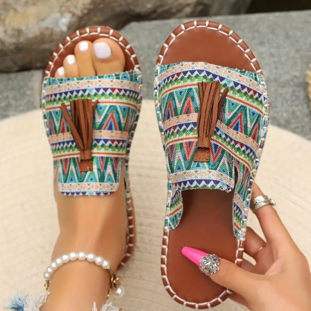 Leena | Sandales Plates Confortables