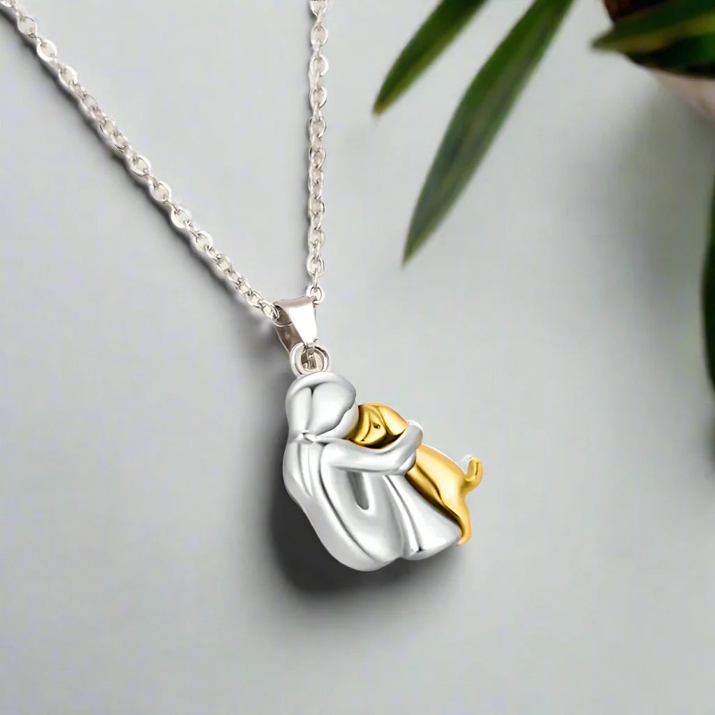 Olivia™ - Collier avec Pendentif en Forme de Chien