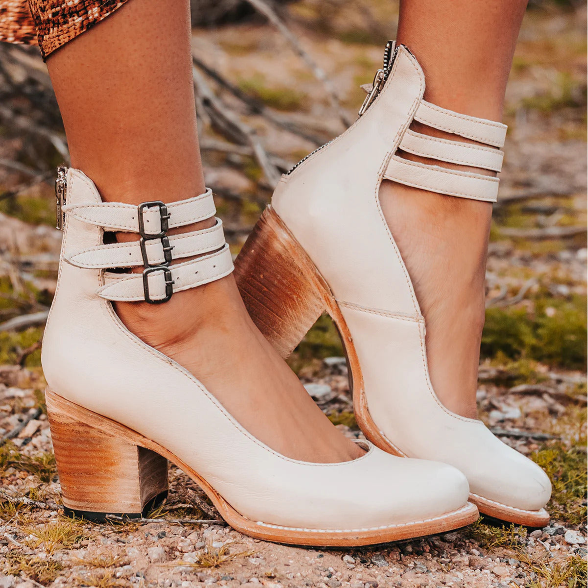 Ginevra™ | Escarpins à brides multiples et talon épais