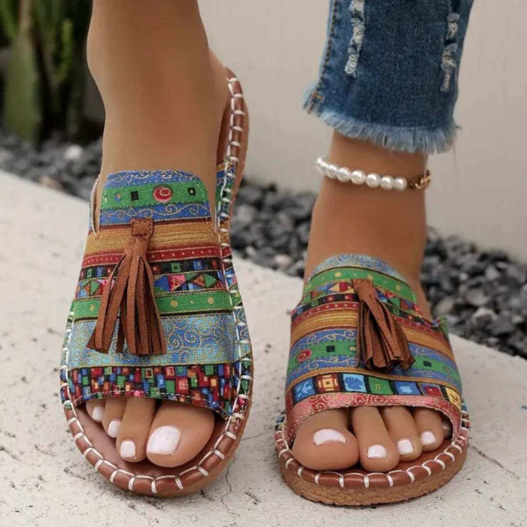 Leena | Sandales Plates Confortables