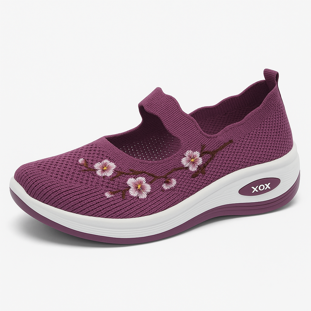 Floréa - Chaussure orthopédique à motif floral