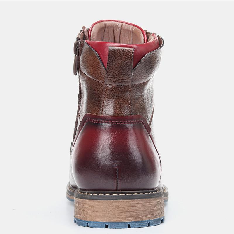 Raphaël - Bottes Oxford en cuir classiques pour hommes