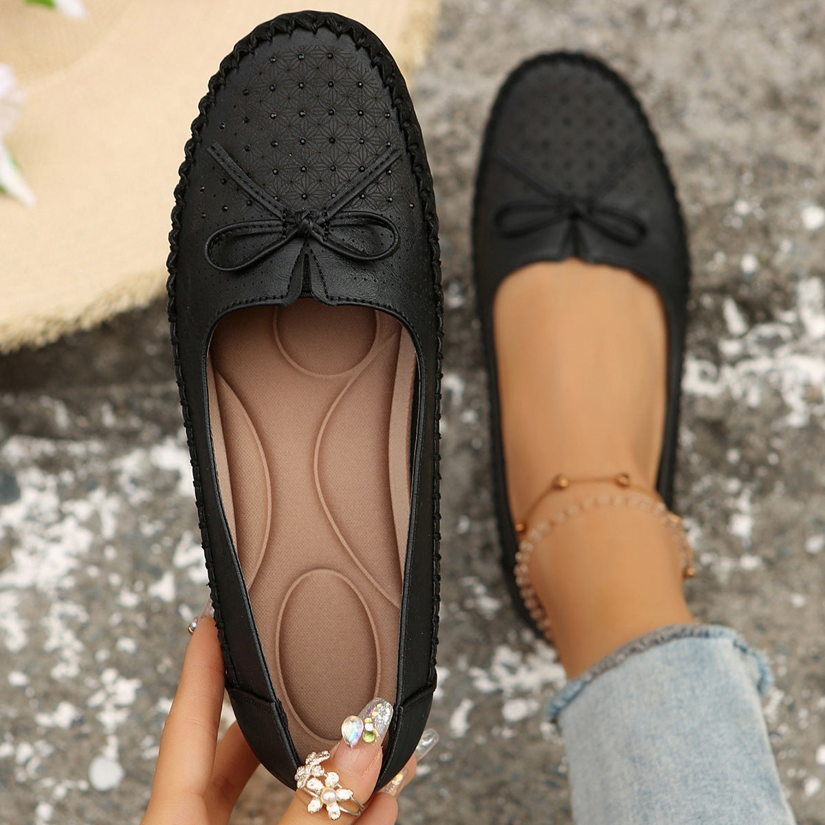 Élorianne – Mocassins Confort Quotidien à Style Élégant