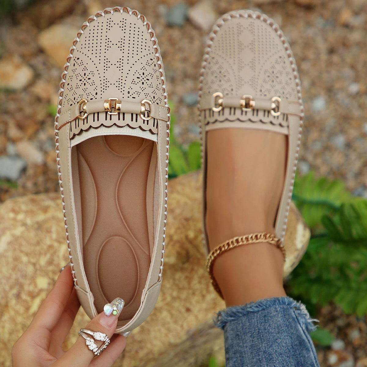 Élorianne – Mocassins Confort Quotidien à Style Élégant