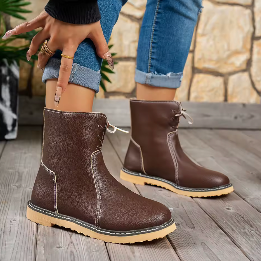 SOPHIA™ | Botte Imperméable Doublée de Laine