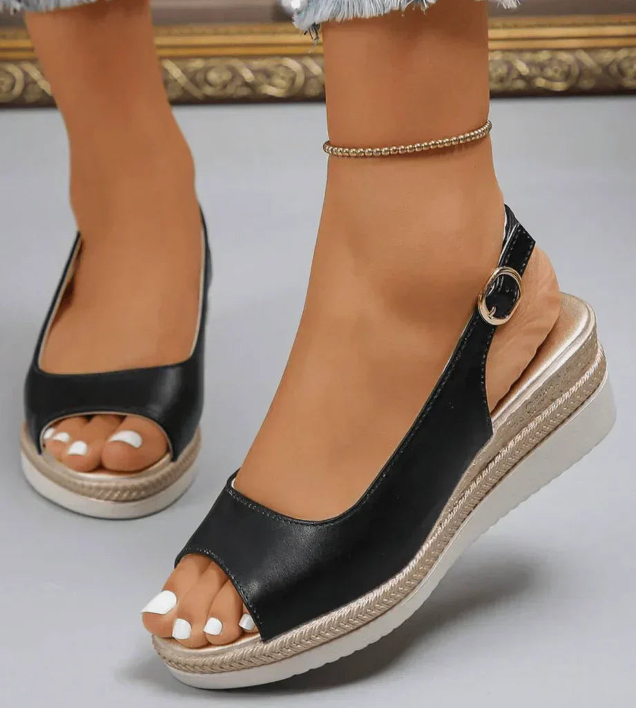 Aurélyne | Sandales Bride Ajustée Confort Élégant