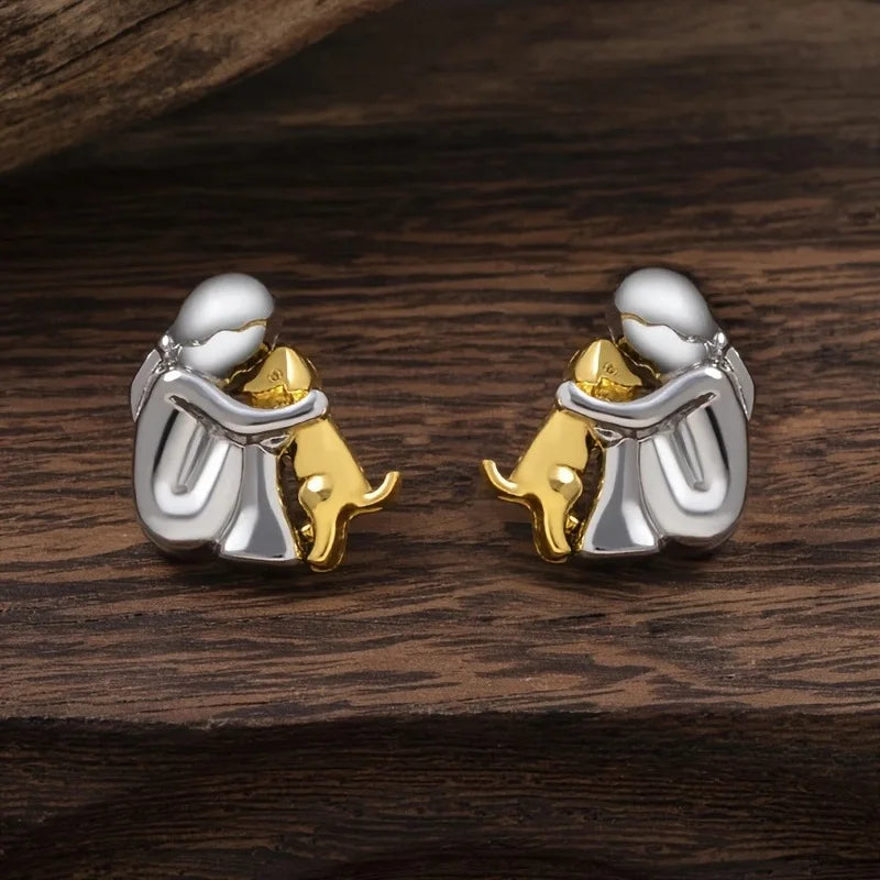 Lisa™ - Boucles d’Oreilles Icône Chien