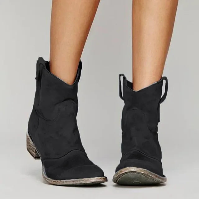 Destiny – Bottines cowboy vintage