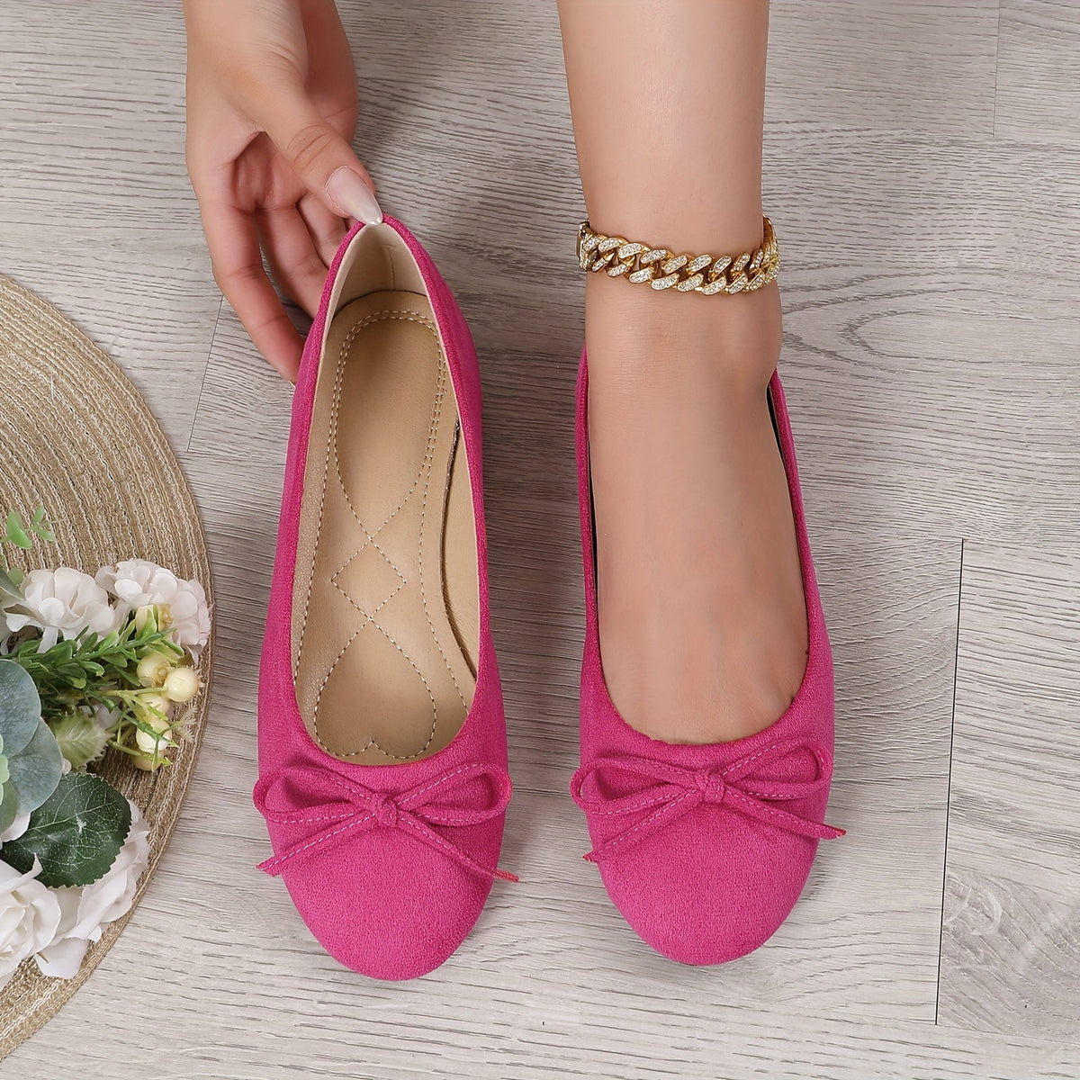 Roselyne | Ballerines Douces et Élégantes