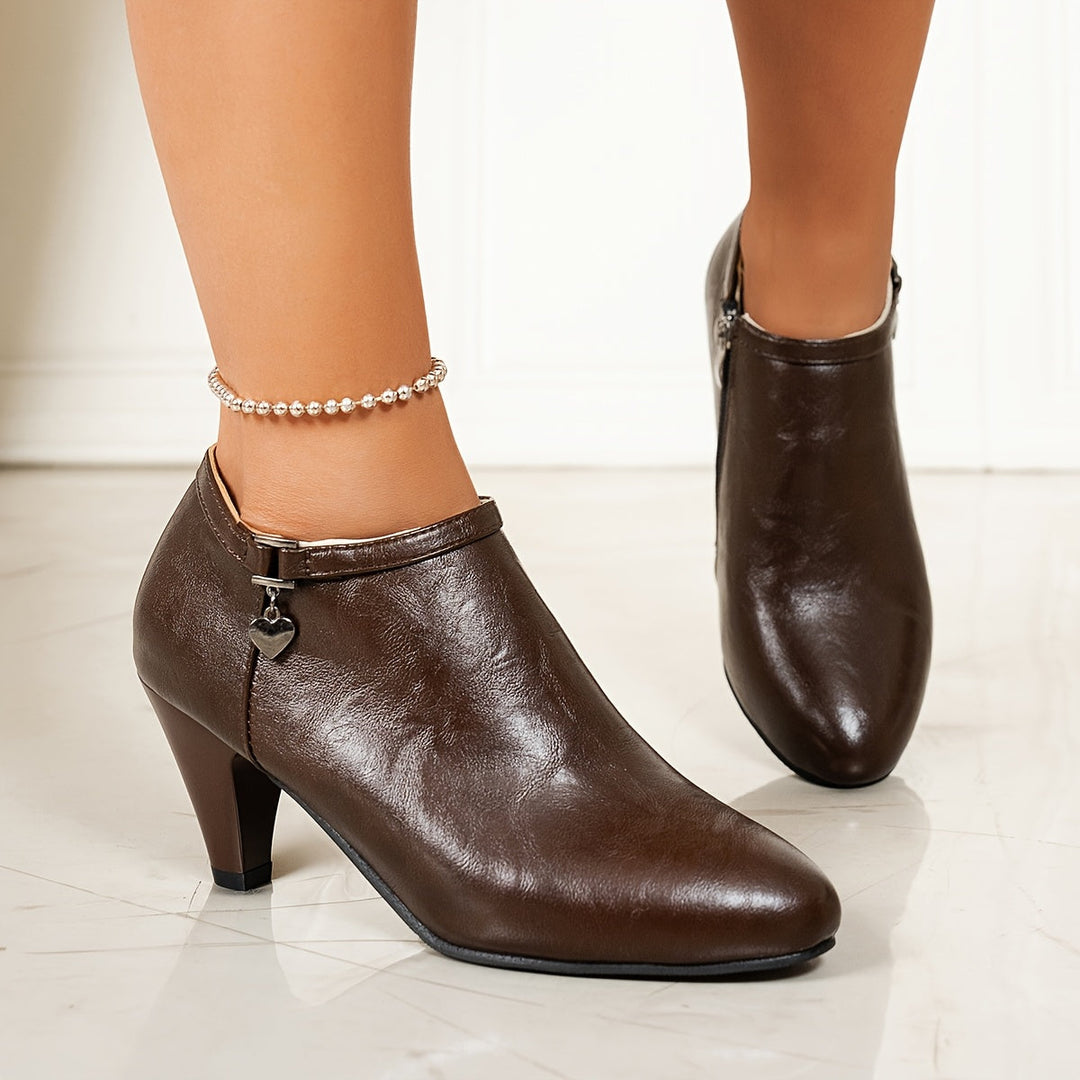 Florianne | Bottines Chic à Talon Confort