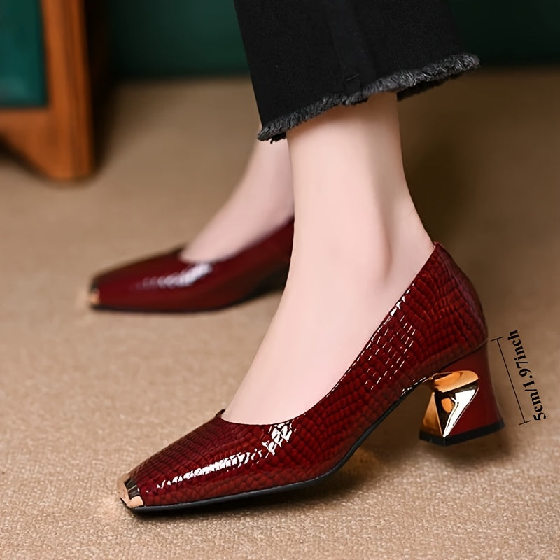 Viviane™ – Escarpins élégants à talon stable pour pieds sensibles