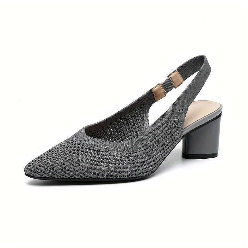 Liréa | Escarpins Slingback Maille Élégante