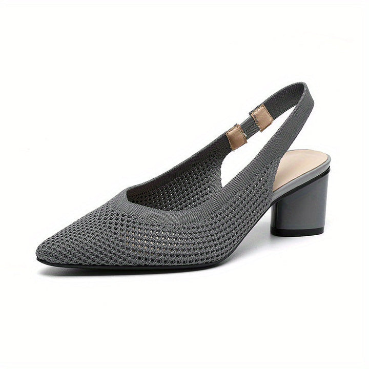 Liréa | Escarpins Slingback Maille Élégante
