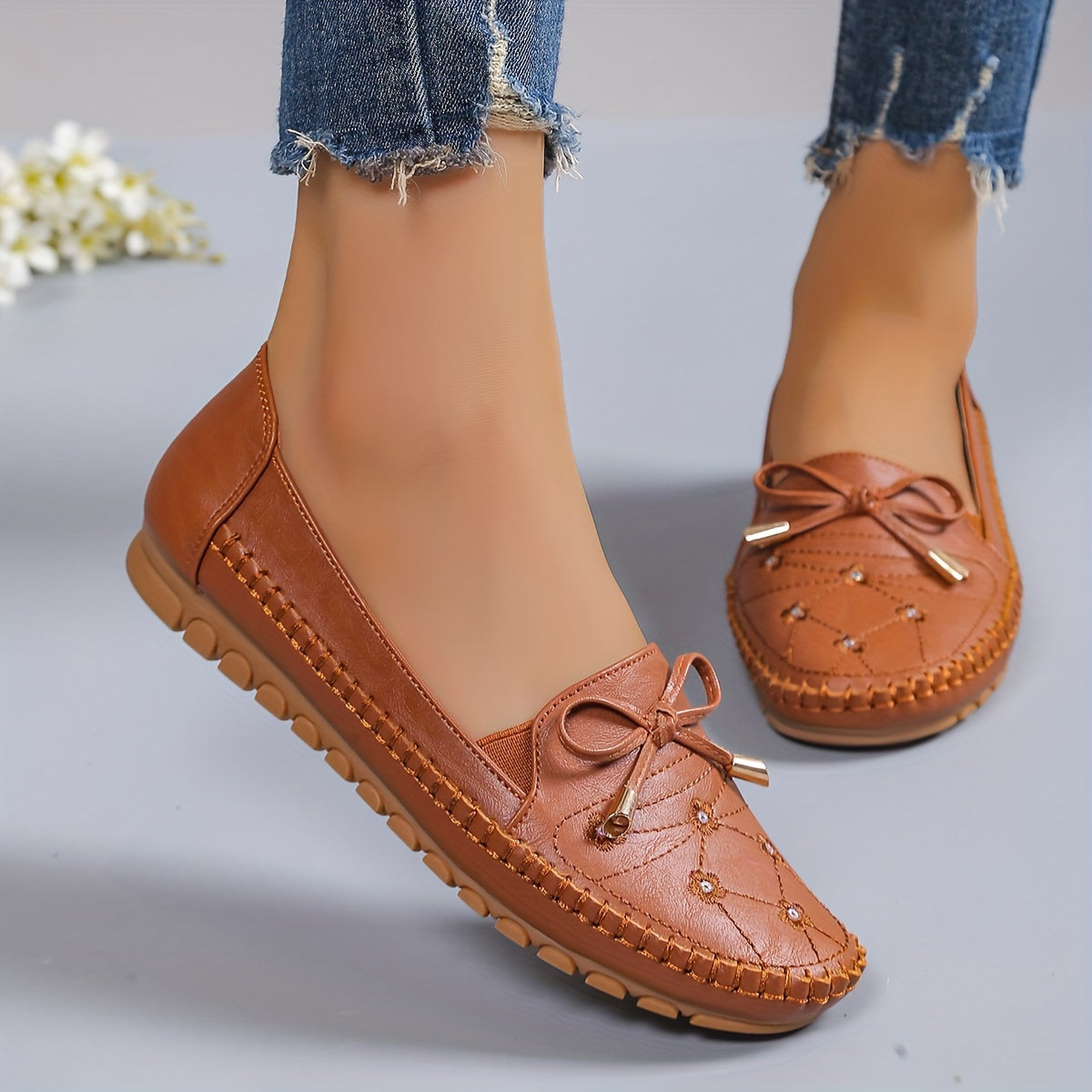 Sonia™ – Le mocassin pour pieds sensibles