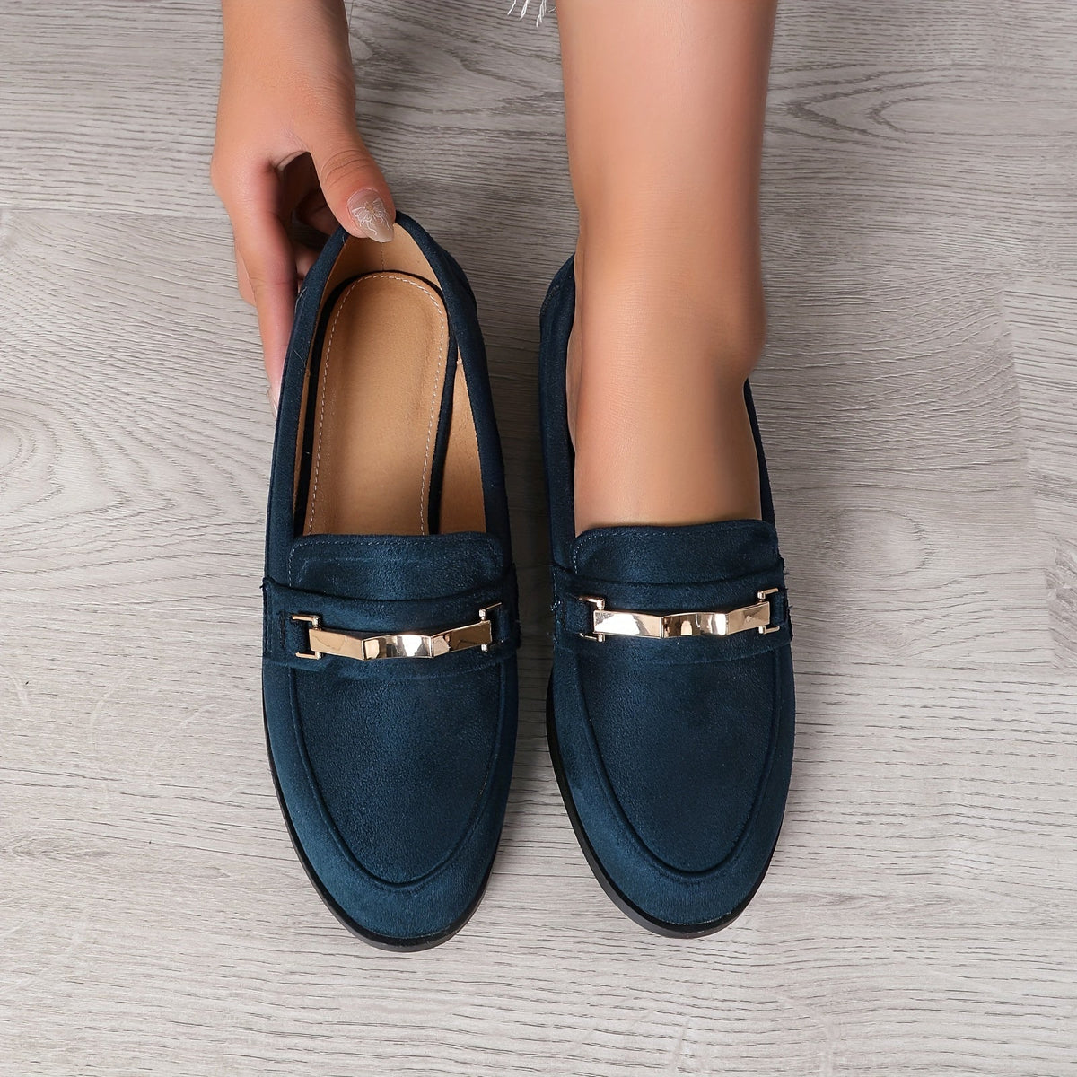 Isabelle™ – Mocassins à bout rond pour un confort absolu