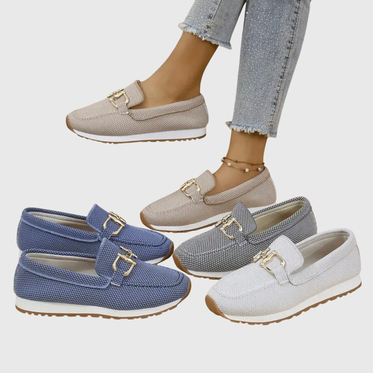 Olivia™ | Mocassins sport élégants à confort orthopédique