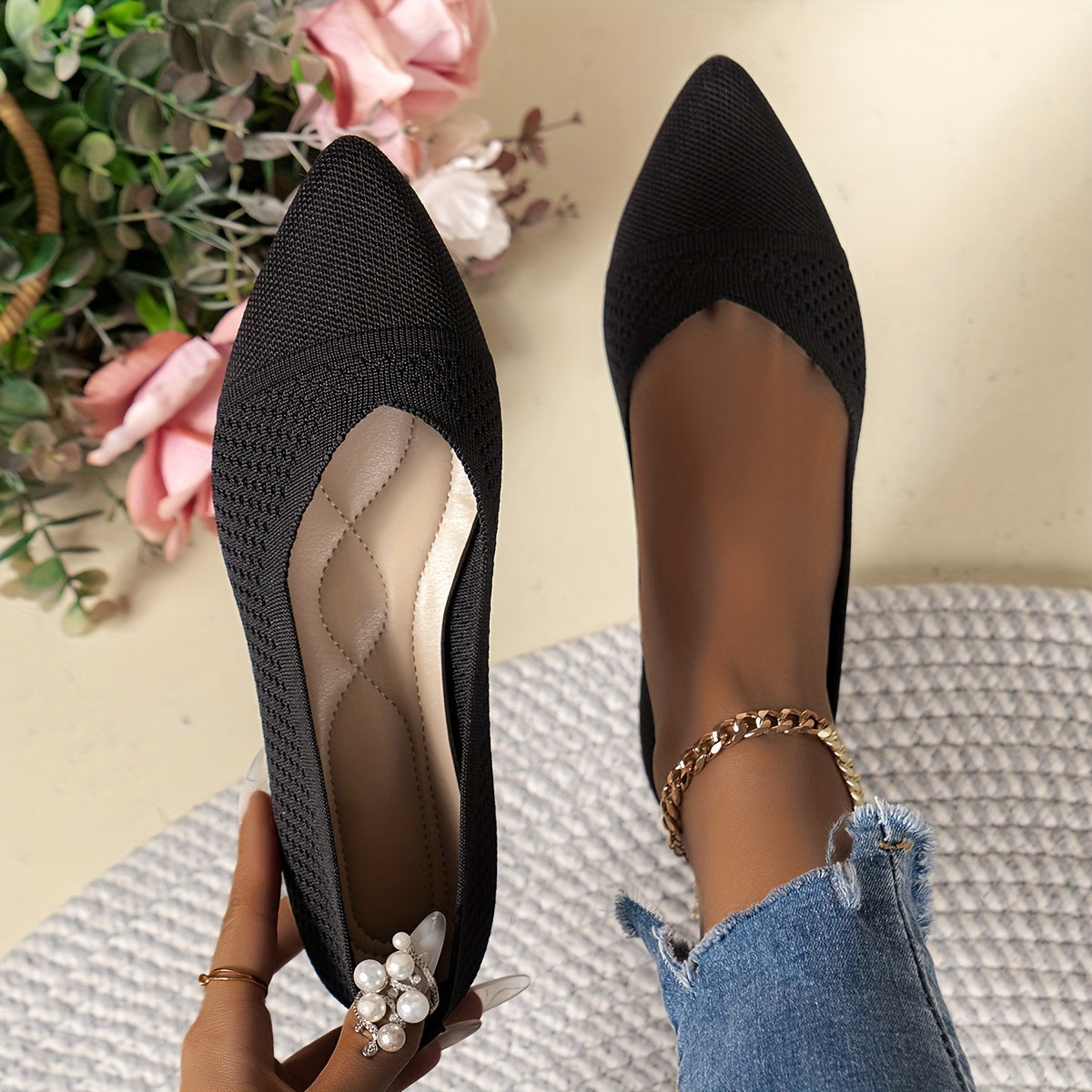 Monique™ – Ballerines de soutien respirantes
