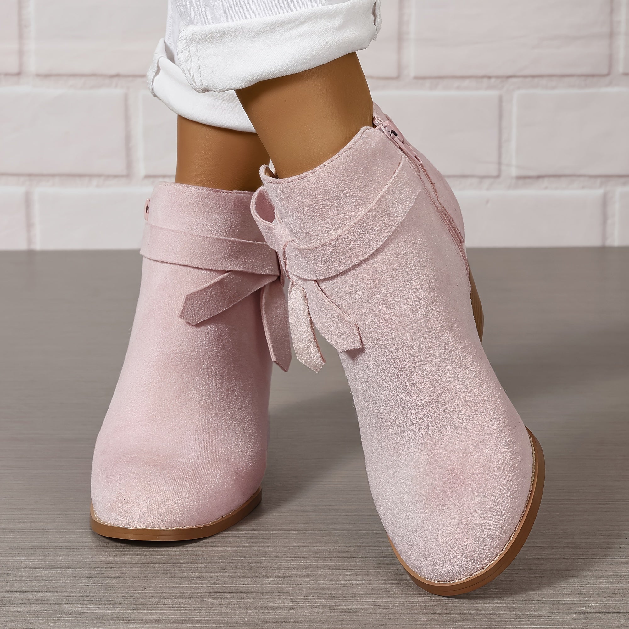 Léa | Bottines Élégantes à Talon Stable