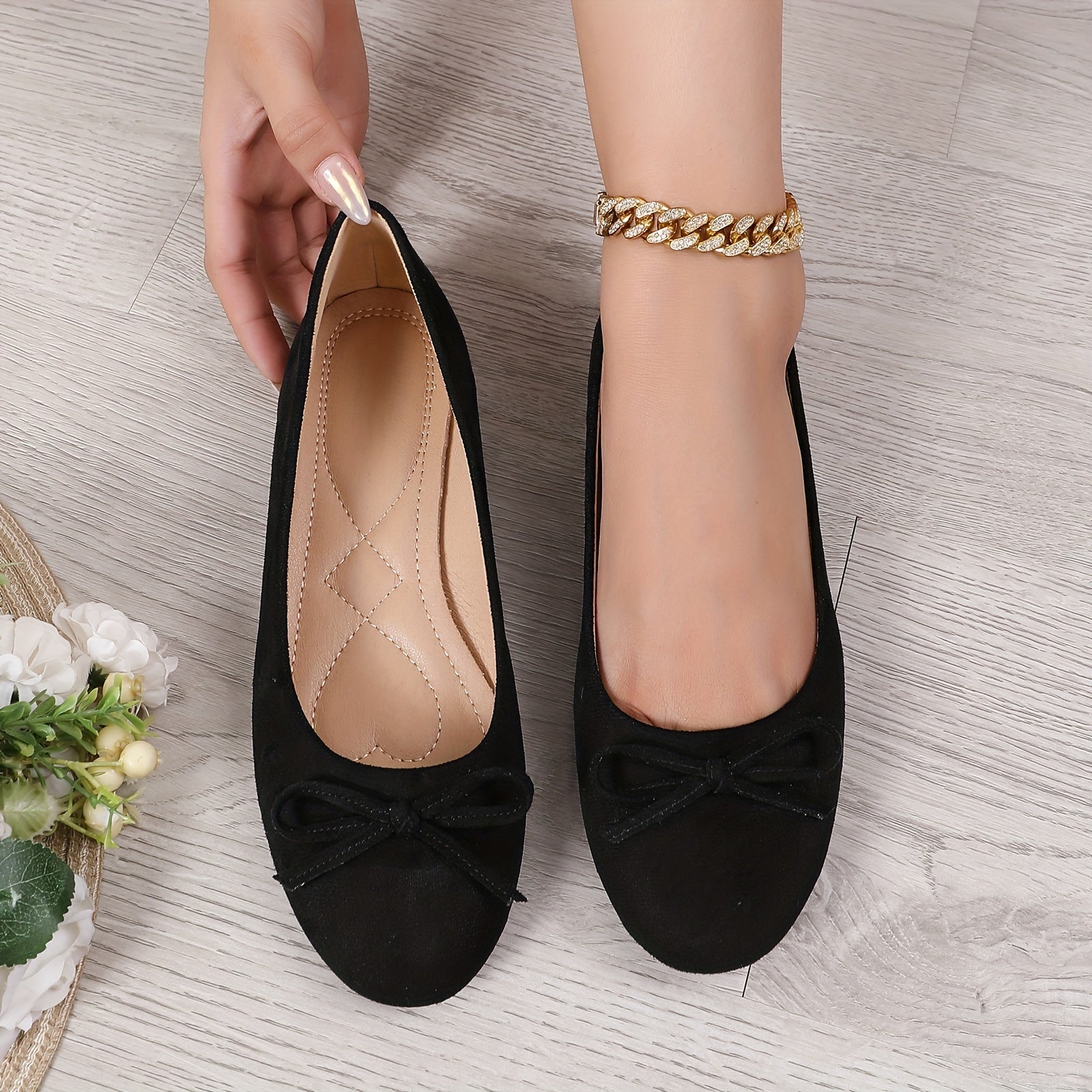 Roselyne | Ballerines Douces et Élégantes
