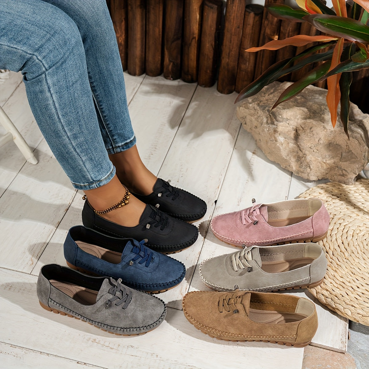 Orthelia™ – Mocassins souples à soutien intégral pour pieds sensibles